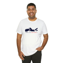 Load image into Gallery viewer, Unisex Home is where Sam's Pizza is Short Sleeve Tee