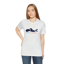 Load image into Gallery viewer, Unisex Home is where Sam's Pizza is Short Sleeve Tee